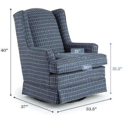 Best Chairs Gliders & Rockers Storytime Natasha Swivel Glider