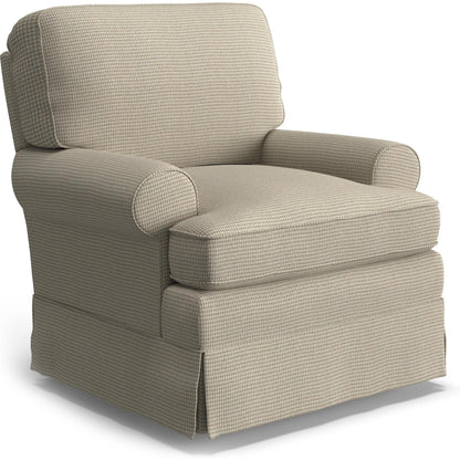 Best Chairs Gliders & Rockers 27919 Wool Storytime Quinn Swivel Glider