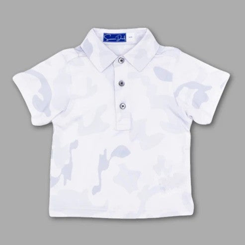 Summer Duck Apparel Apparel & Gifts White & Grey Camo / 2 Toddler Summer Duck Apparel The Little Calhoun Polo