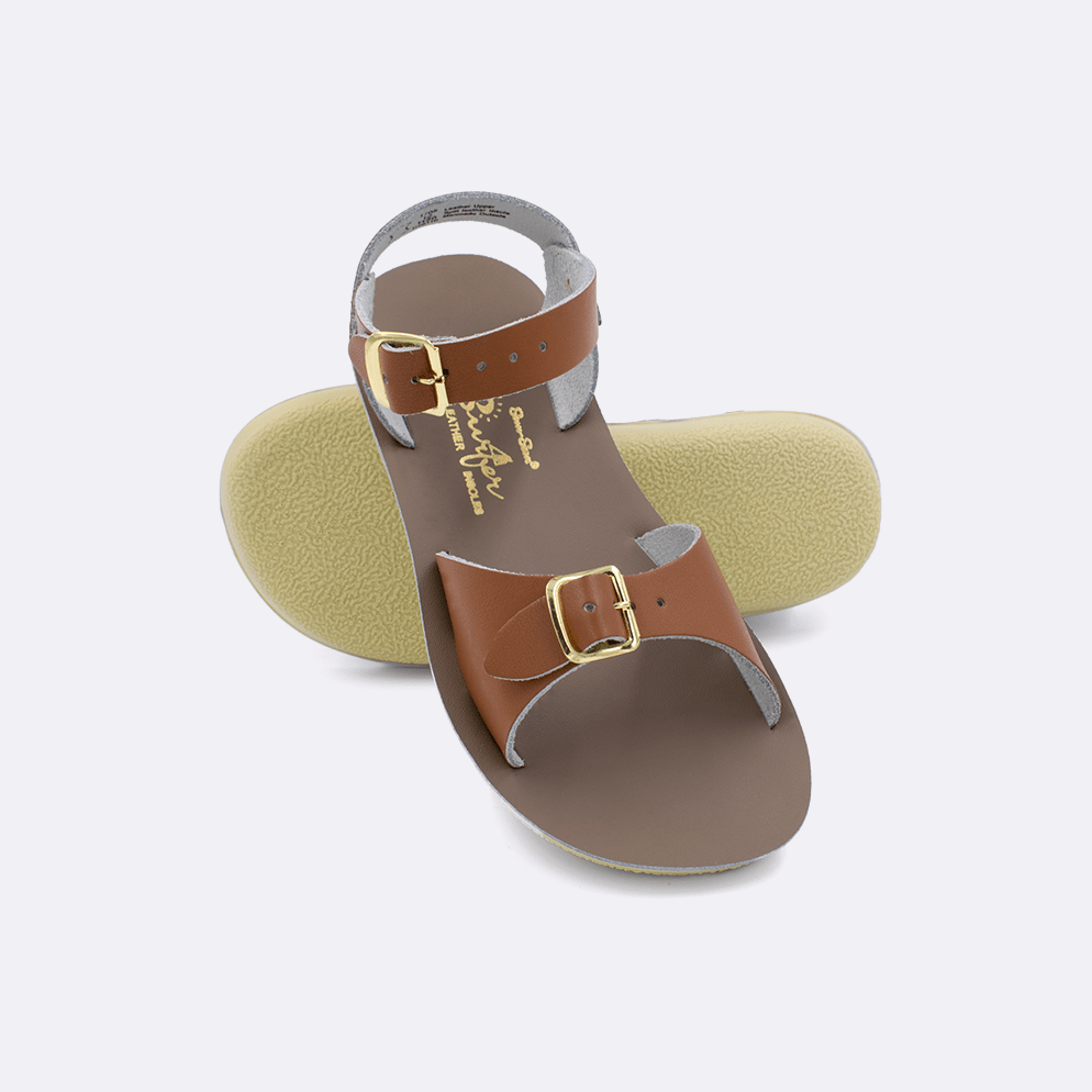 Sun San Tan Surfer Velcro Sandals by Hoy Shoes
