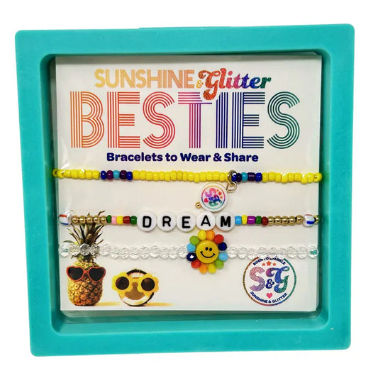 Sunshine & Glitter Sunshine & Glitter BESTIES Bracelet Set - DREAM
