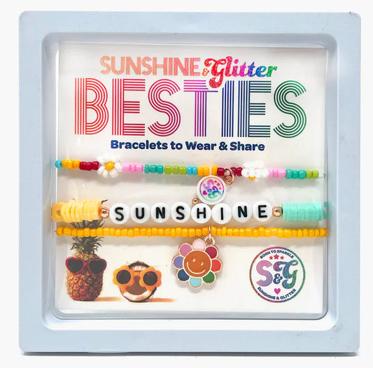 Sunshine & Glitter Sunshine & Glitter BESTIES Bracelet Set - SUNSHINE