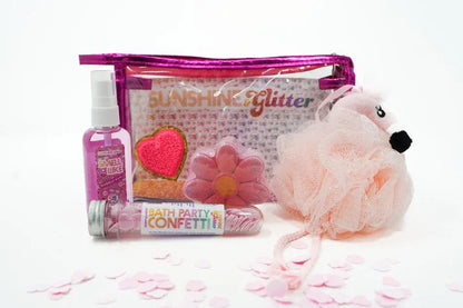 Sunshine & Glitter Sunshine & Glitter Glamingo Flower Bath Set
