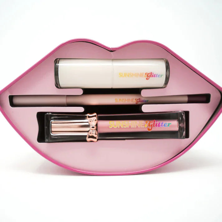 Sunshine & GlitterSunshine & Glitter Heartbreaker - Hot Pink 3pc Lip TinBabysupermarket