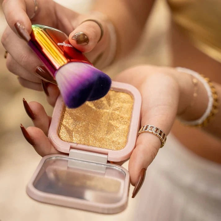 Sunshine & Glitter Highlighter Shimmer Compact - Sunkissed