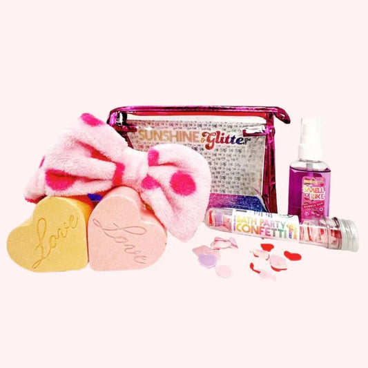 Sunshine & Glitter Love You Lots Bath Bomb Gift Set
