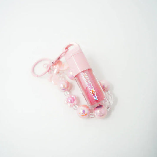 Sunshine & GlitterSunshine & Glitter Pink Shimmer POP Lip Gloss Bag CharmsBabysupermarket
