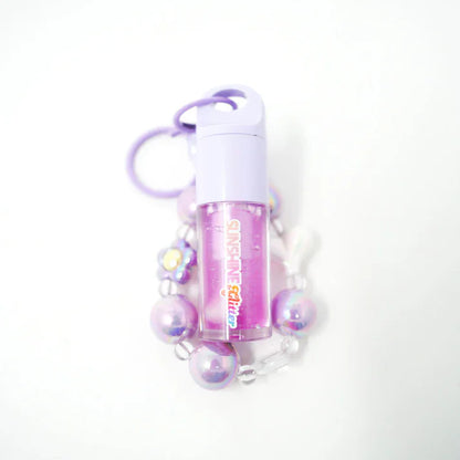 Sunshine & Glitter Sunshine & Glitter Purple Shimmer POP Lip Gloss Bag Charms