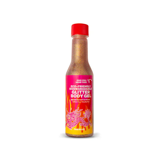 Sunshine & Glitter Sunshine & Glitter SoRahChaCha Biodegradable Glitter Body Gel