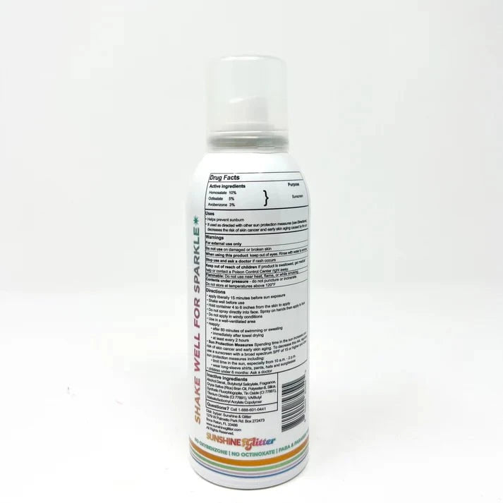Sunshine & Glitter SPARKLE SHIMMER Sport SPF 50 Mist