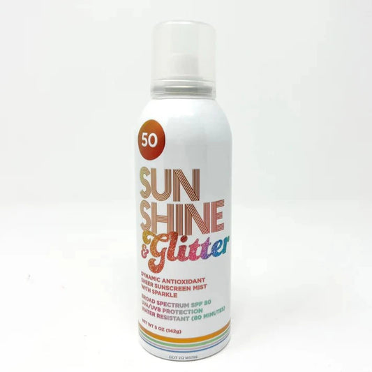 Sunshine & Glitter SPARKLE SHIMMER Sport SPF 50 Mist