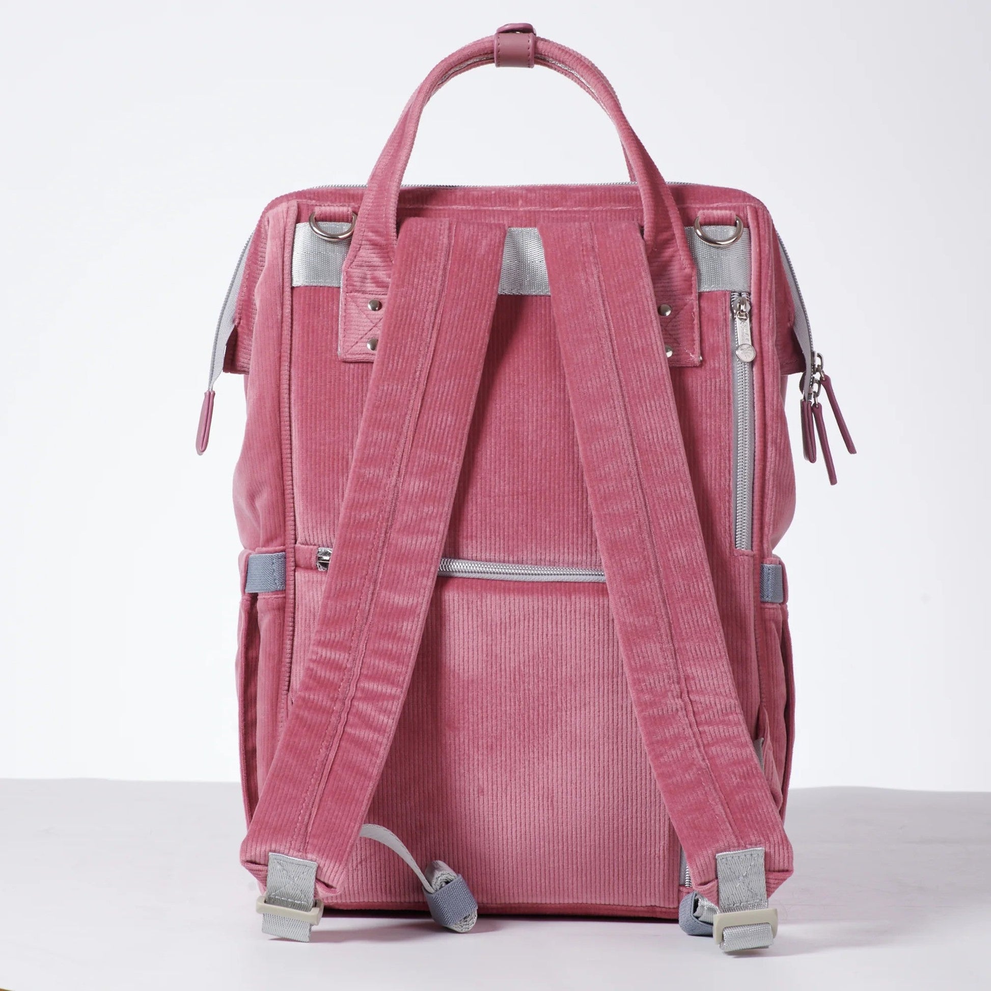 Sunveno Corduroy Diaper Backpack Pink