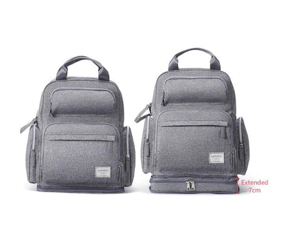 Sunveno Extendable Diaper Backpack Grey