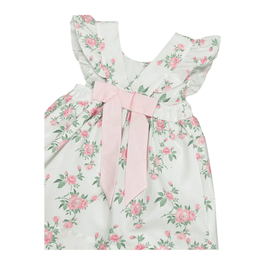 Sweet Dreams Rose Print Bow Back Dress