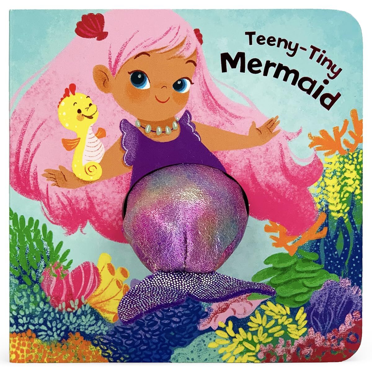 Mermaid Ineractive Book Little Mermaid Puppet Book | Interactive Baby Book – Babysupermarket