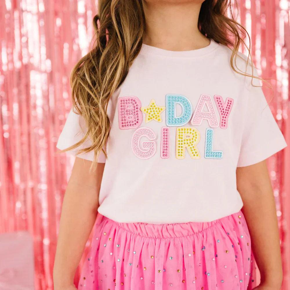 Sweet WinkSweet Wink Birthday Girl Rhinestone Short Sleeve T-ShirtBabysupermarket