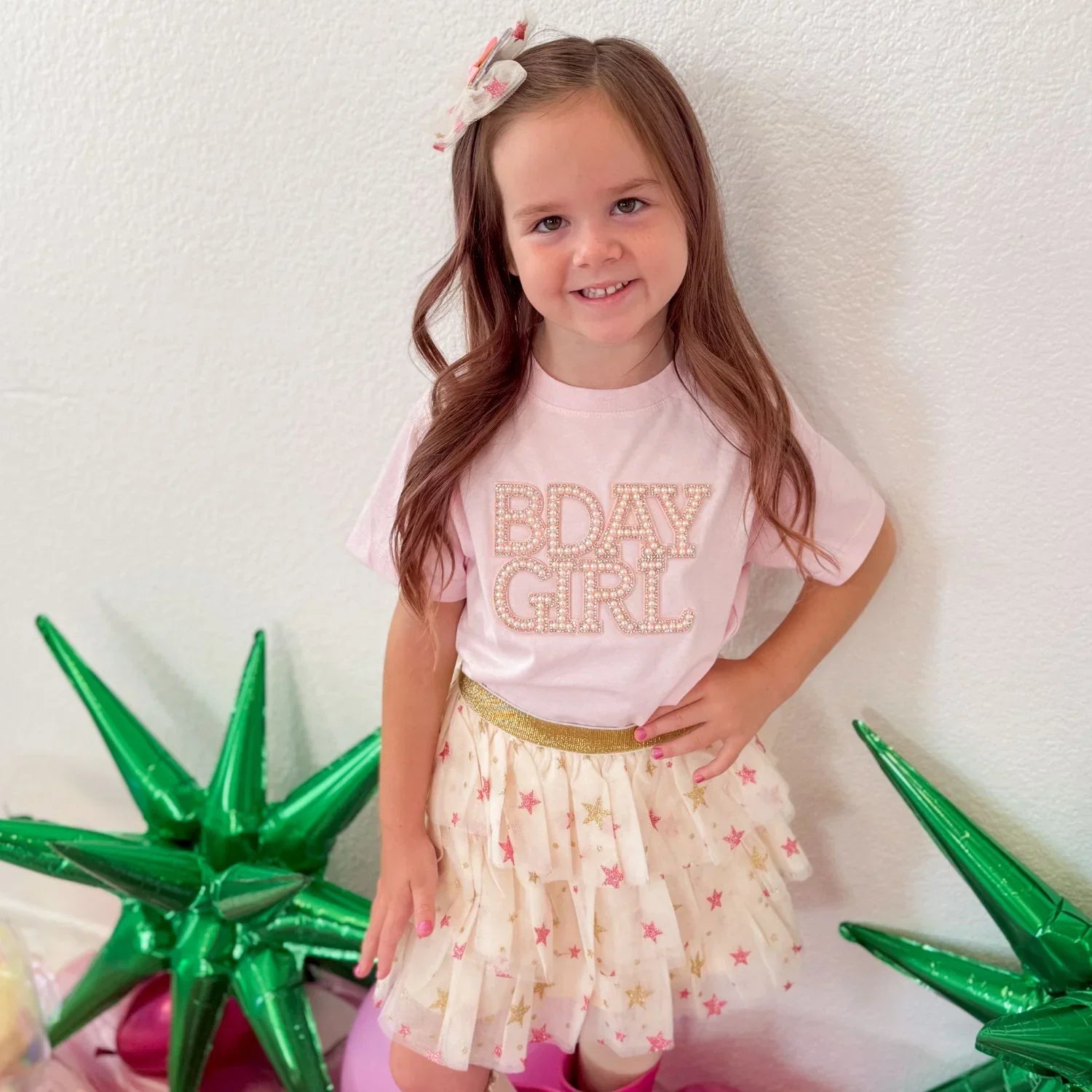 Sweet WinkSweet Wink Pearl BDay Girl Short Sleeve T-ShirtBabysupermarket