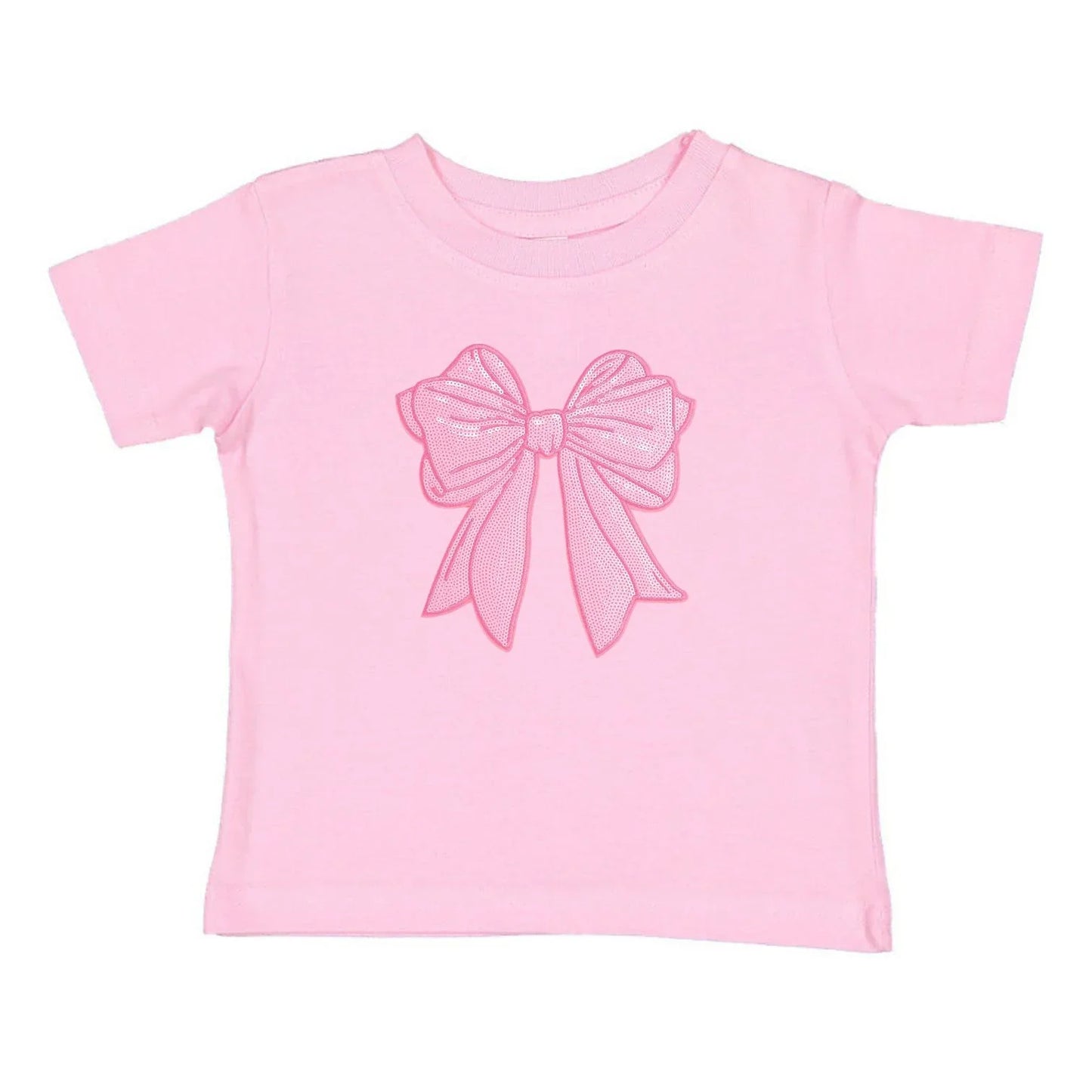 Sweet WinkSweet Wink Pink Bow Sequin Short Sleeve T-ShirtBabysupermarket