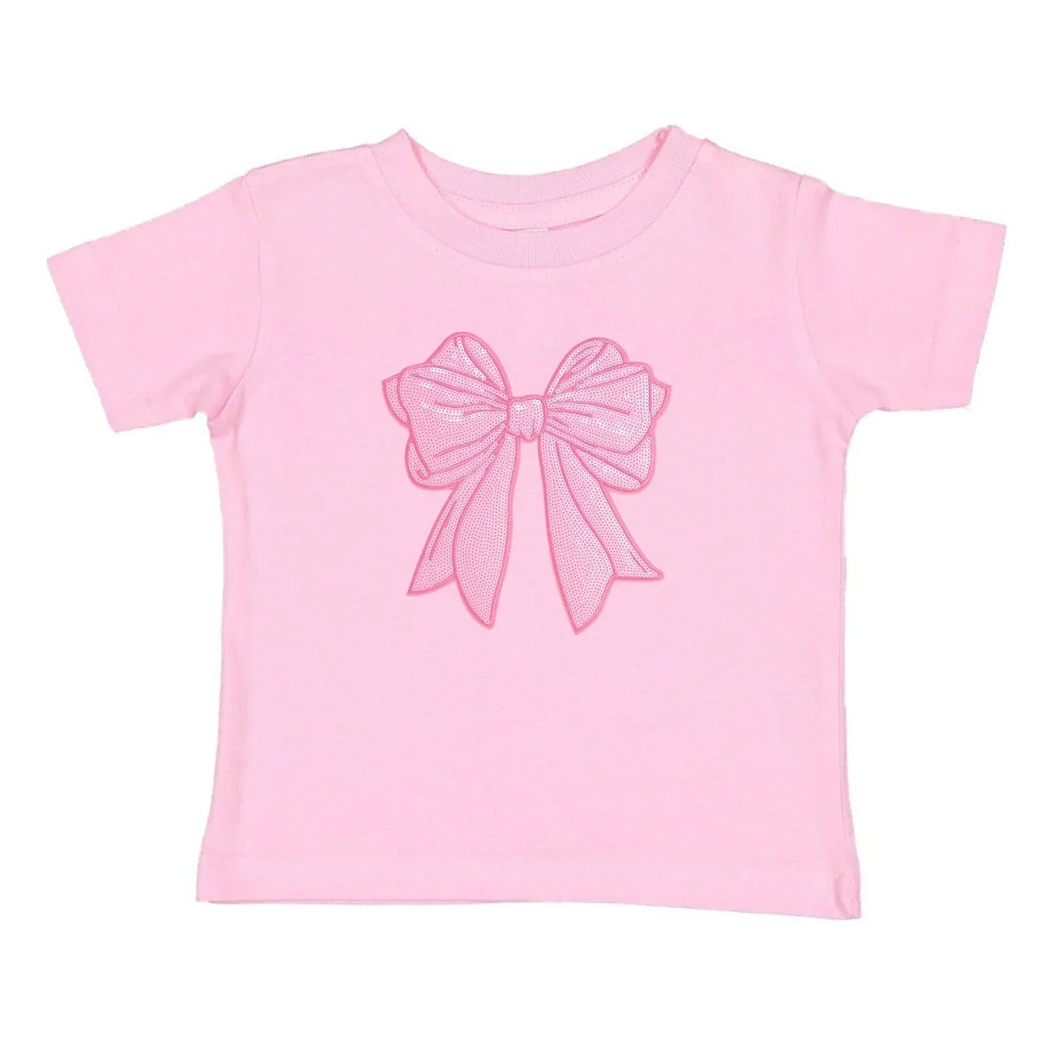 Sweet WinkSweet Wink Pink Bow Sequin Short Sleeve T-ShirtBabysupermarket