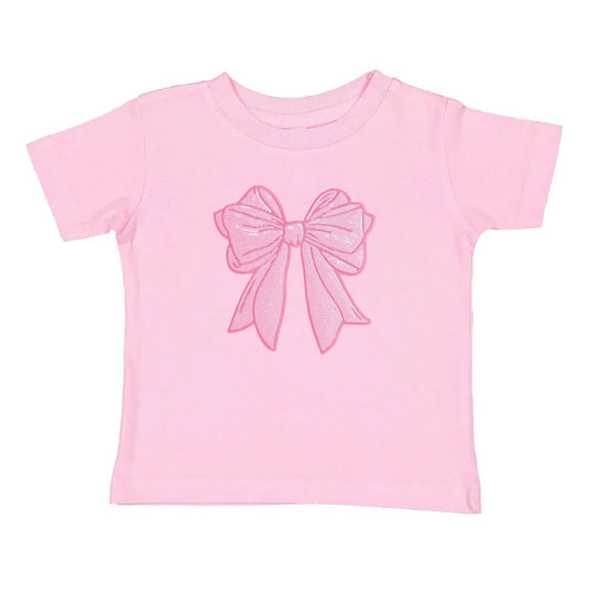 Sweet WinkSweet Wink Pink Bow Sequin Short Sleeve T-ShirtBabysupermarket