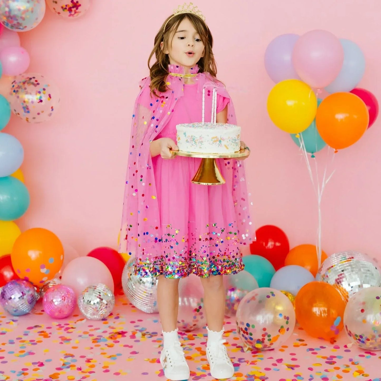 Sweet WinkSweet Wink Raspberry Rhinestone CapeBabysupermarket
