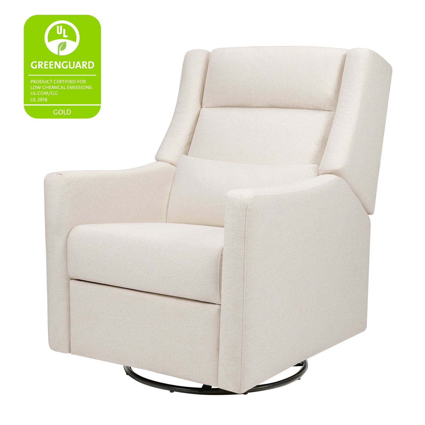 Babyletto Kiwi Plus Power Recliner and Swivel Glider with Power Adjustable Headrest and USB Port