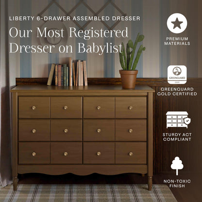 NamesakeNamesake Liberty 6-Drawer DresserBabysupermarket