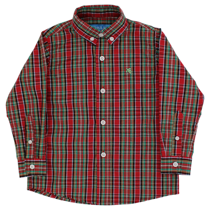 J Bailey Button Down Shirt - Tartan