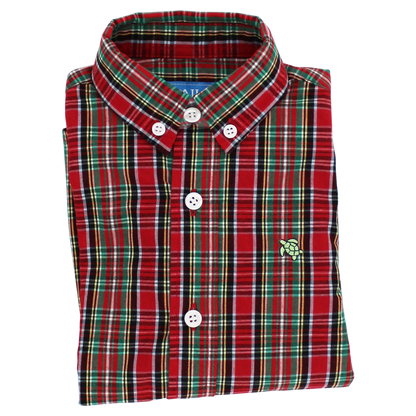 J Bailey Button Down Shirt - Tartan