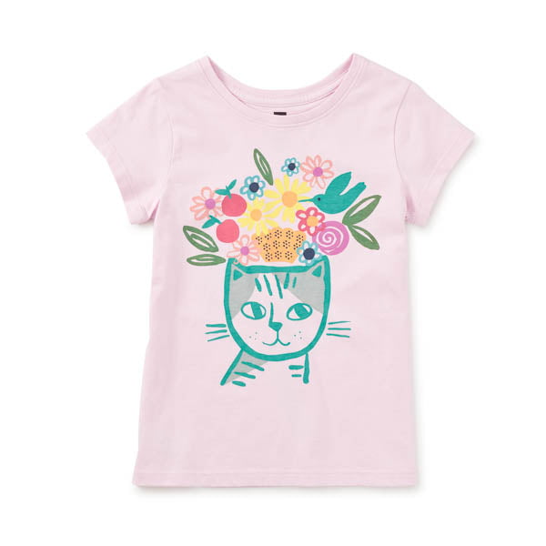 Tea CollectionTea Collection Flora & Feline Graphic T-ShirtBabysupermarket