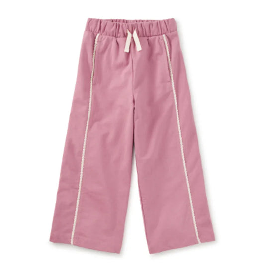 Tea CollectionTea Collection Lace Trim Track Pants HydrangeaBabysupermarket