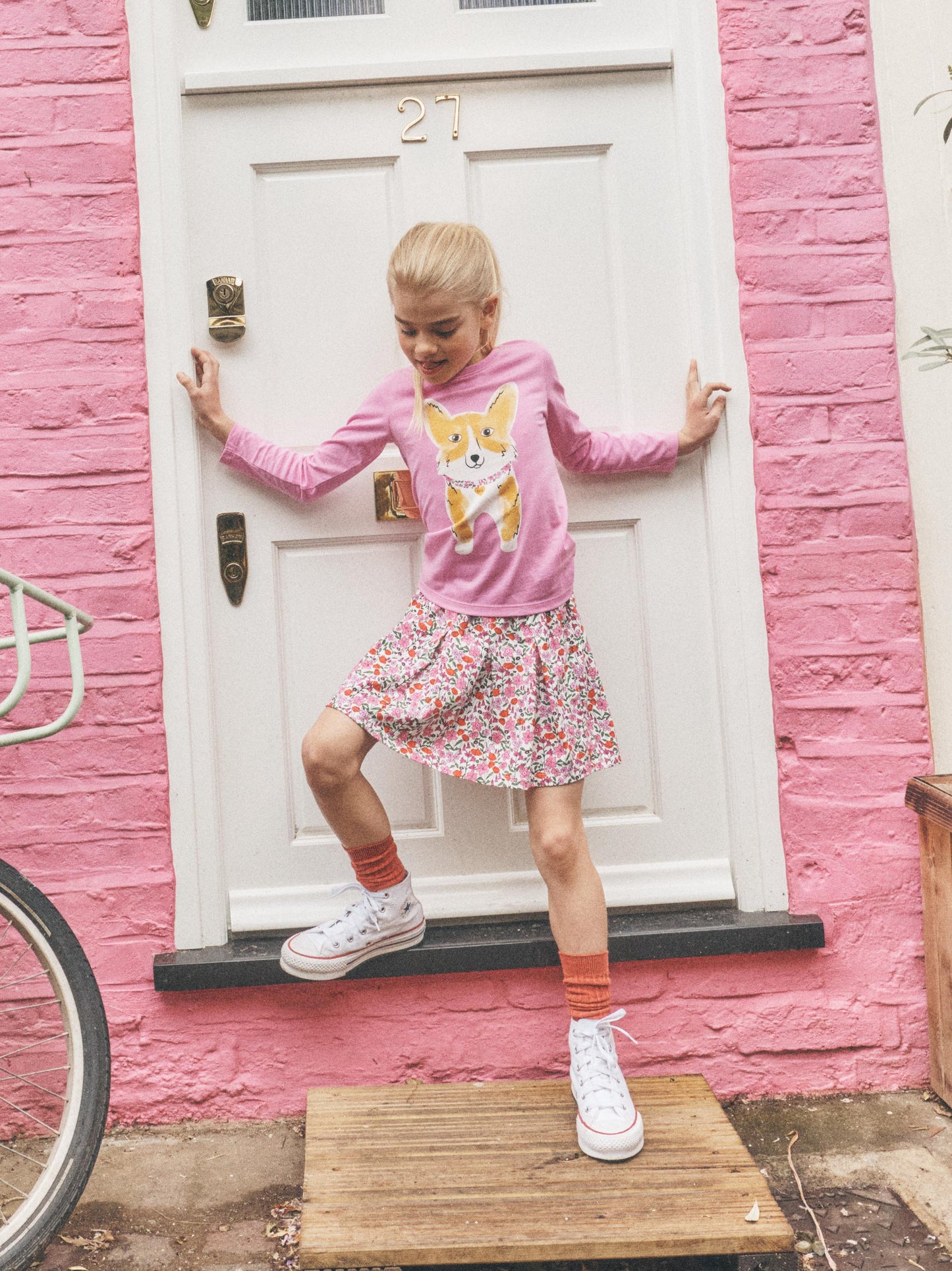 Tea CollectionTea Collection Pleated Jersey SkirtBabysupermarket
