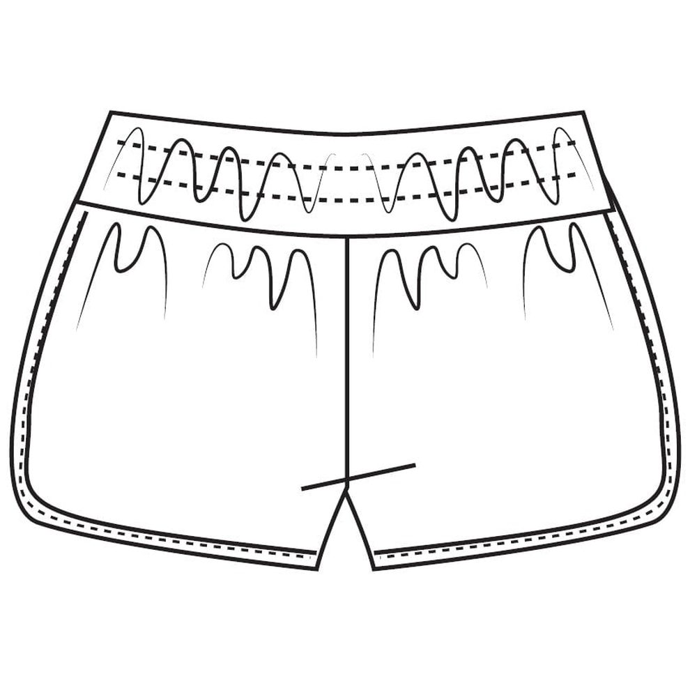 Tenly Girls French Terry Dolphin Short