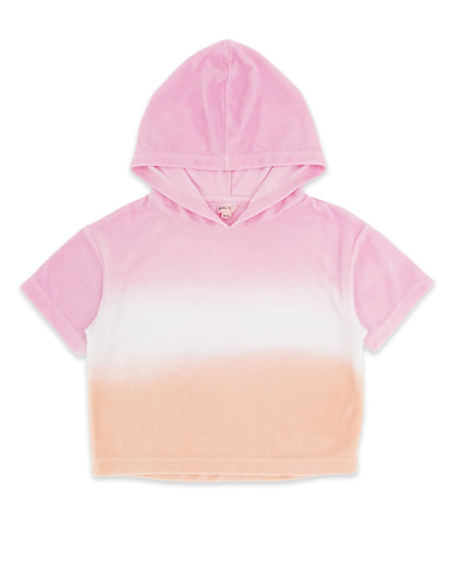 Feather 4 ArrowFeather 4 Arrow Girls Terry Hoodie - Pop PinkBabysupermarket