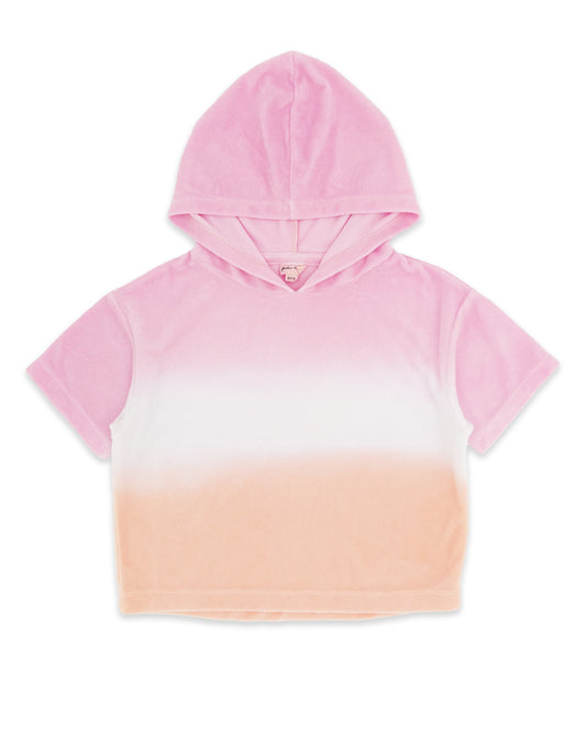 Feather 4 ArrowFeather 4 Arrow Girls Terry Hoodie - Pop PinkBabysupermarket