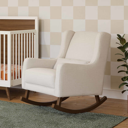 Babyletto Kai Rocker in Eco-Performance Fabric | Water Repellent & Stain Resistant
