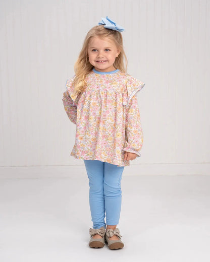 The Oaks Apparel The Oaks Apparel Abree Watercolor Wildflowers Legging Set