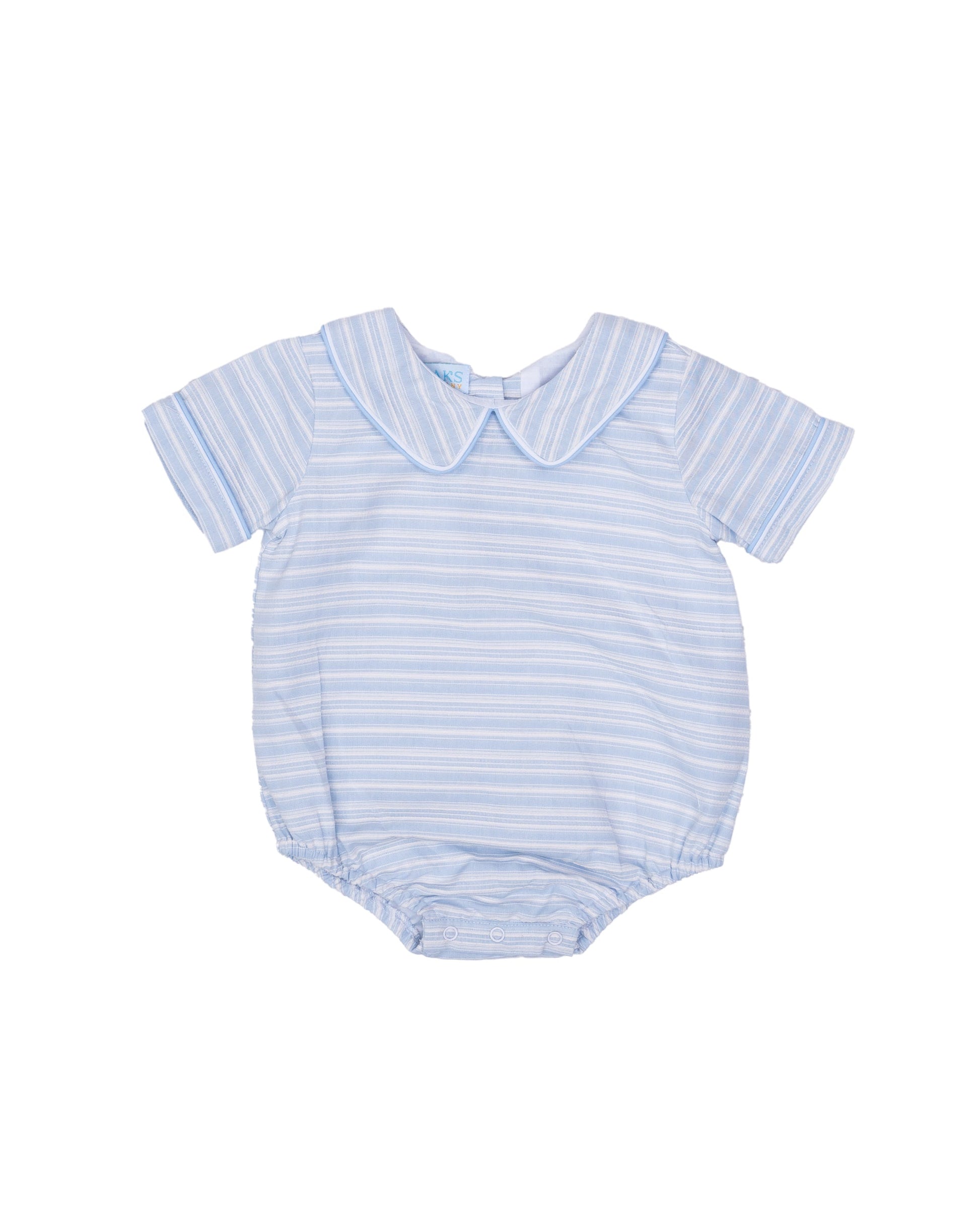 The Oaks ApparelThe Oaks Apparel Boys James Bubble - Bluebird StripeBabysupermarket