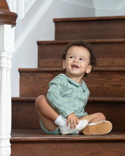 The Oaks Apparel The Oaks Apparel James Blue Grass Plaid Bubble