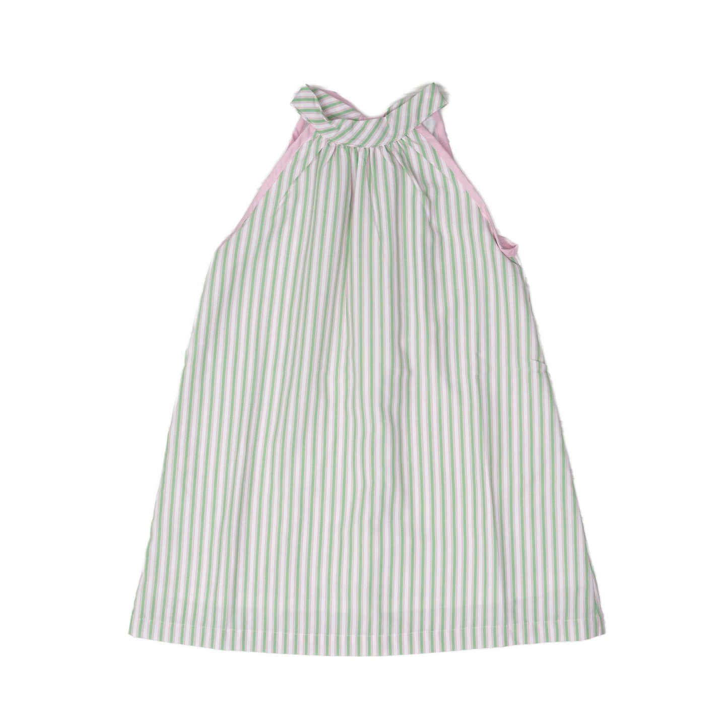 The Oaks Apparel Apparel & Gifts The Oaks Apparel Jewel Pink & Green Stripe Dress