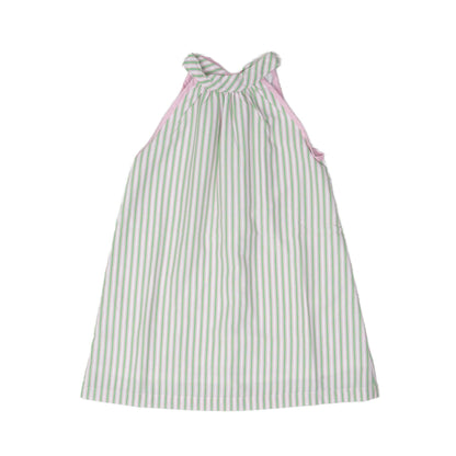 The Oaks Apparel Apparel & Gifts The Oaks Apparel Jewel Pink & Green Stripe Dress