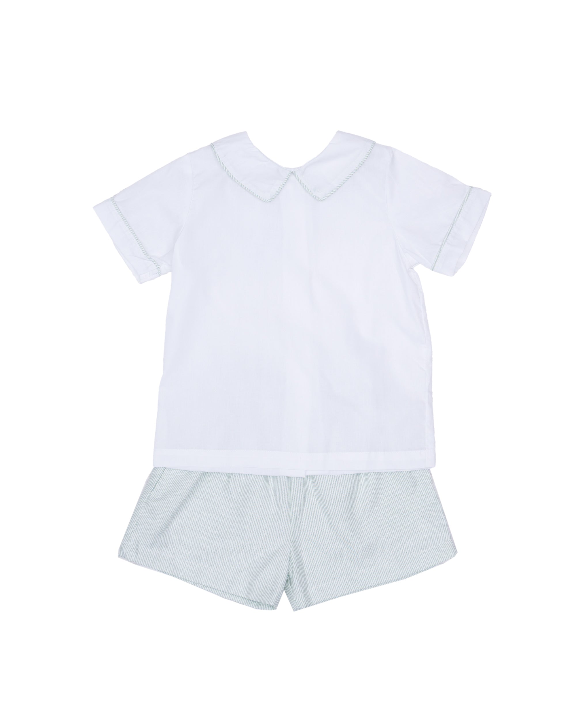 The Oaks Apparel John Set - Willow Green Stripe – Babysupermarket
