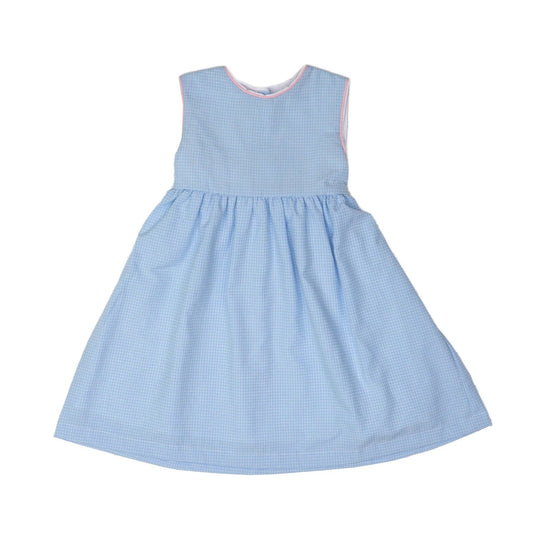 The Oaks Apparel Apparel & Gifts Blue Check / 2 Toddler The Oaks Apparel Mildred Blue Check Dress