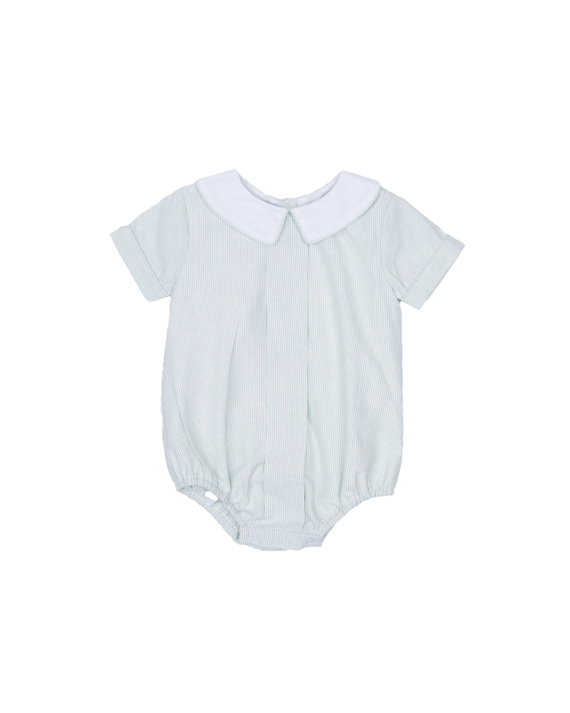 The Oaks ApparelThe Oaks Apparel the Brandon Bubble - Willow Green StripeBabysupermarket