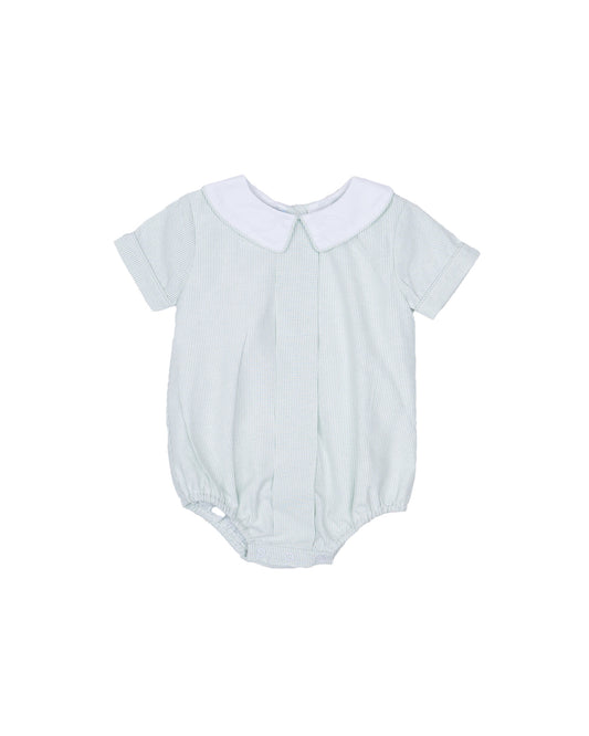 The Oaks ApparelThe Oaks Apparel the Brandon Bubble - Willow Green StripeBabysupermarket