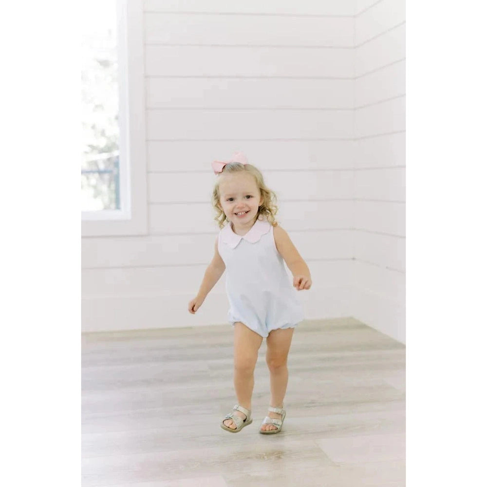 The Proper Peony Blue Stripe Girl Bubble