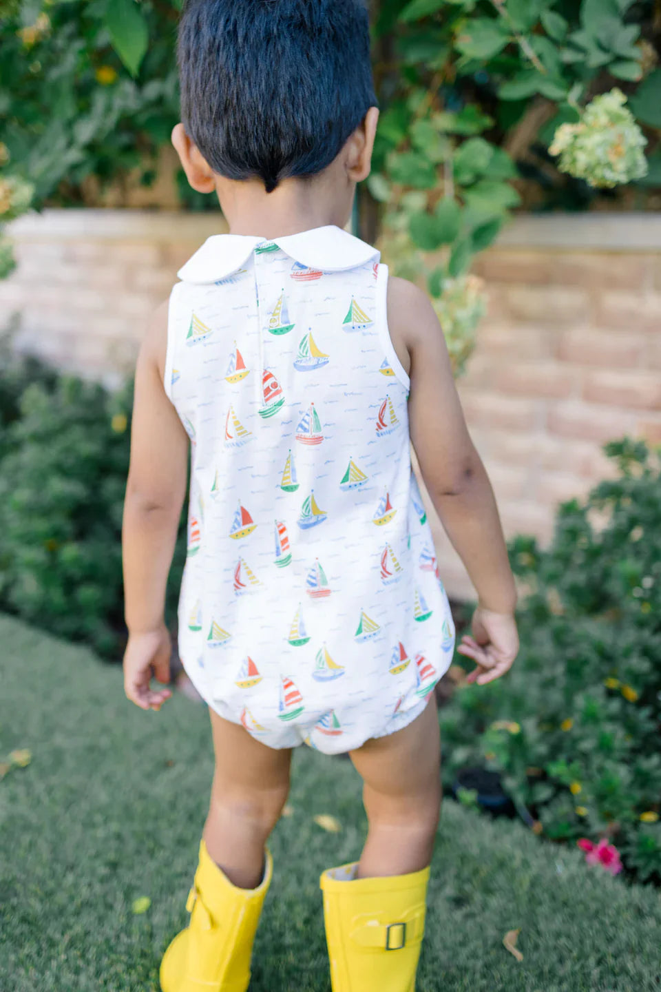 Proper Peony Infant Boy The Proper Peony Parkside Collection - Boy Bubble Yacht