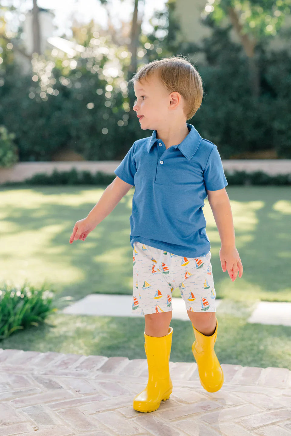 Proper Peony Boys Shorts The Proper Peony Parkside Collection - Boy Yacht Shorts