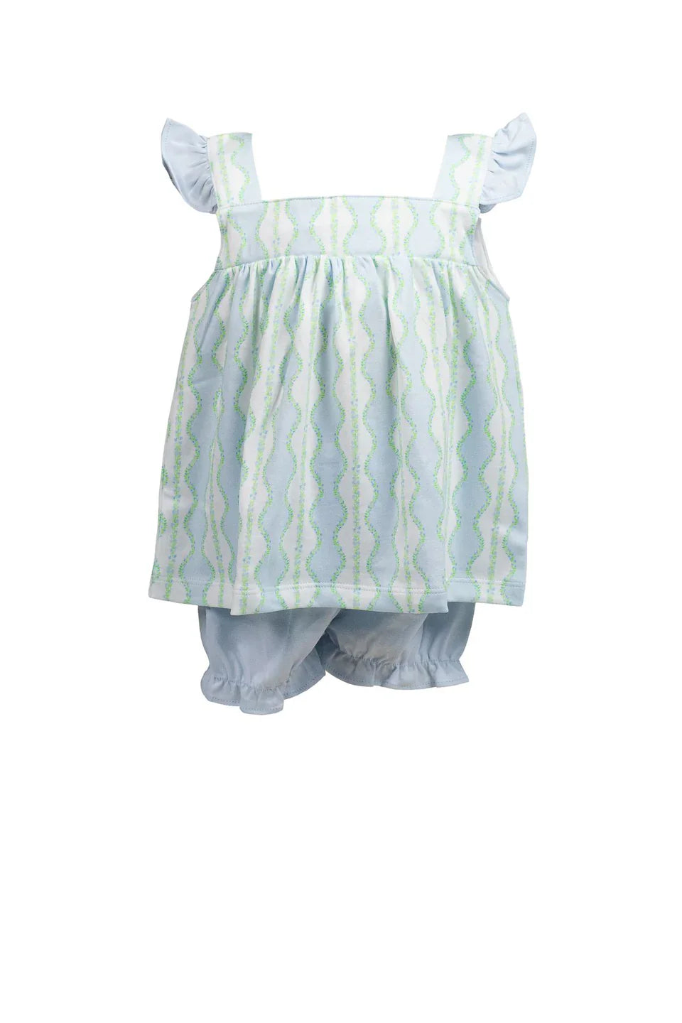Proper Peony Rosemary / 12 Mo The Proper Peony Parkside Collection - Girl Bloomer Set Rosemary