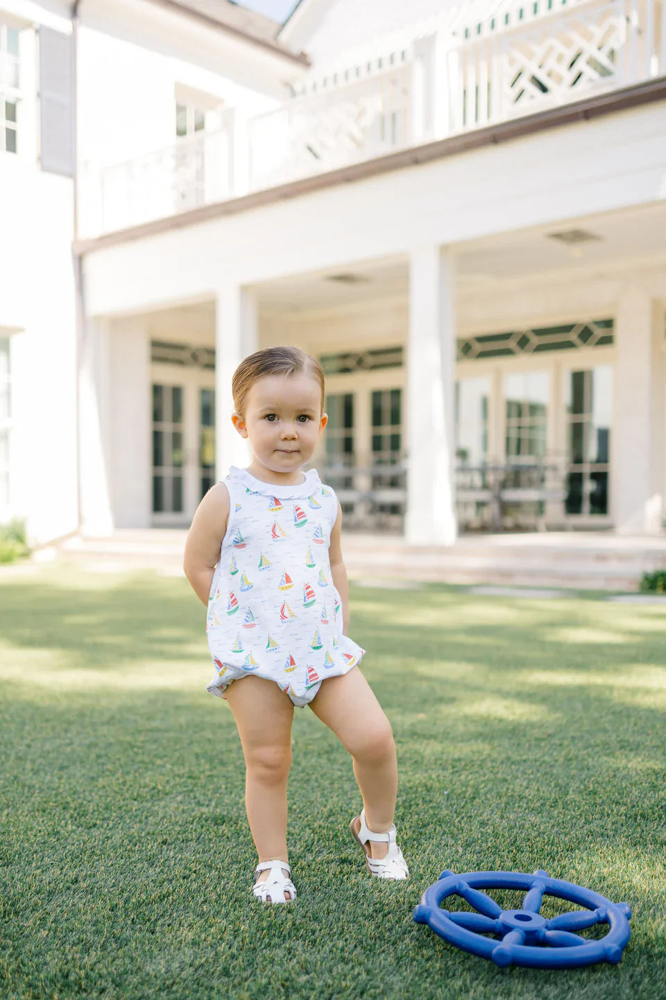 Proper Peony Infant Girl The Proper Peony Parkside Collection - Girl Bubble Yacht
